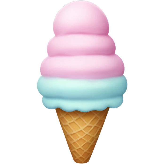 Pastel ice cream  emoji