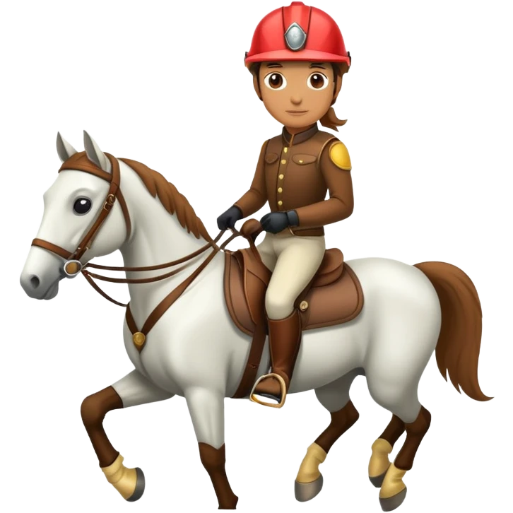 horse rider emoji