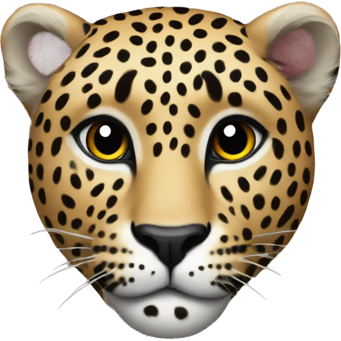 Leopard heart  emoji