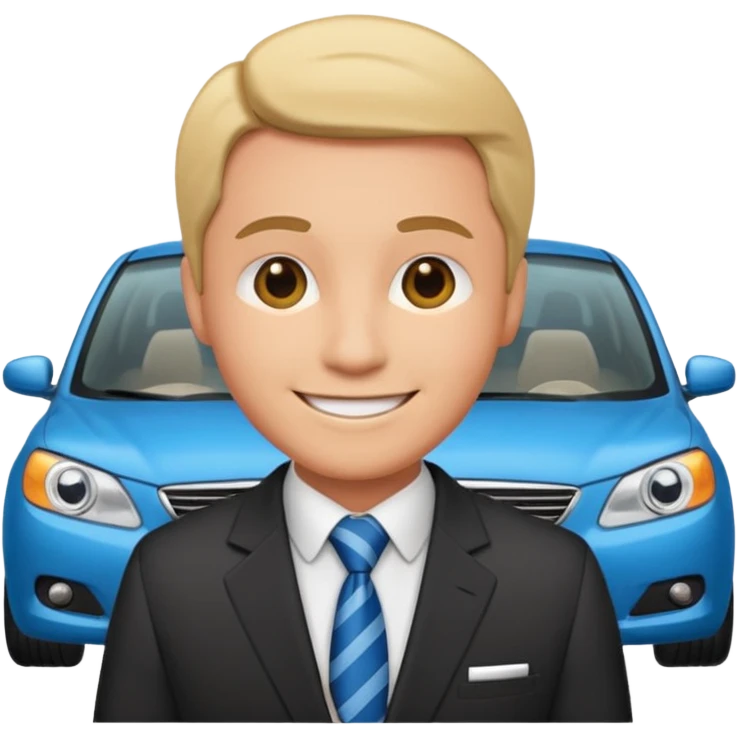 autoverkäufer emoji emoji