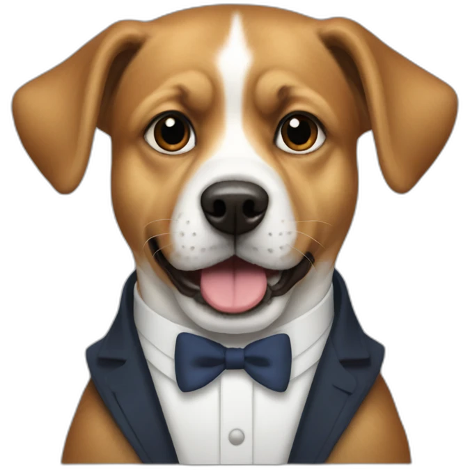 Emanuel Macron Dog emoji