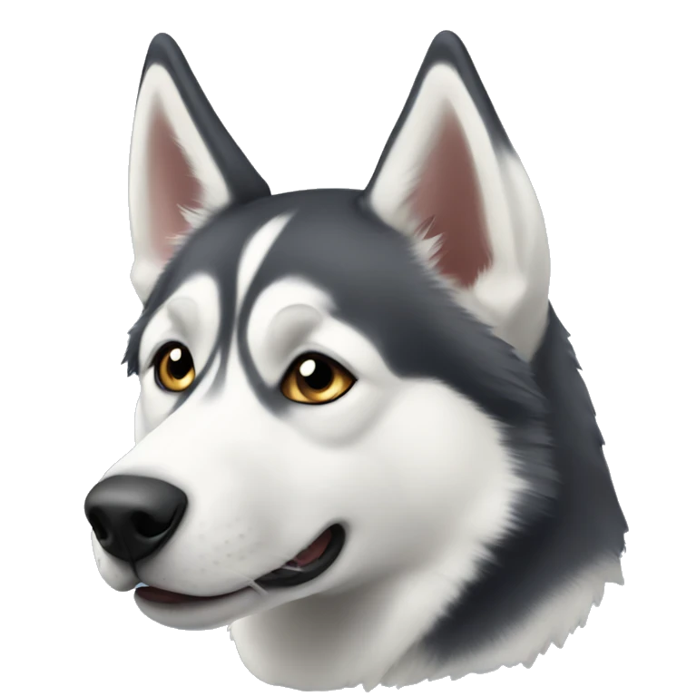 siberian husky emoji