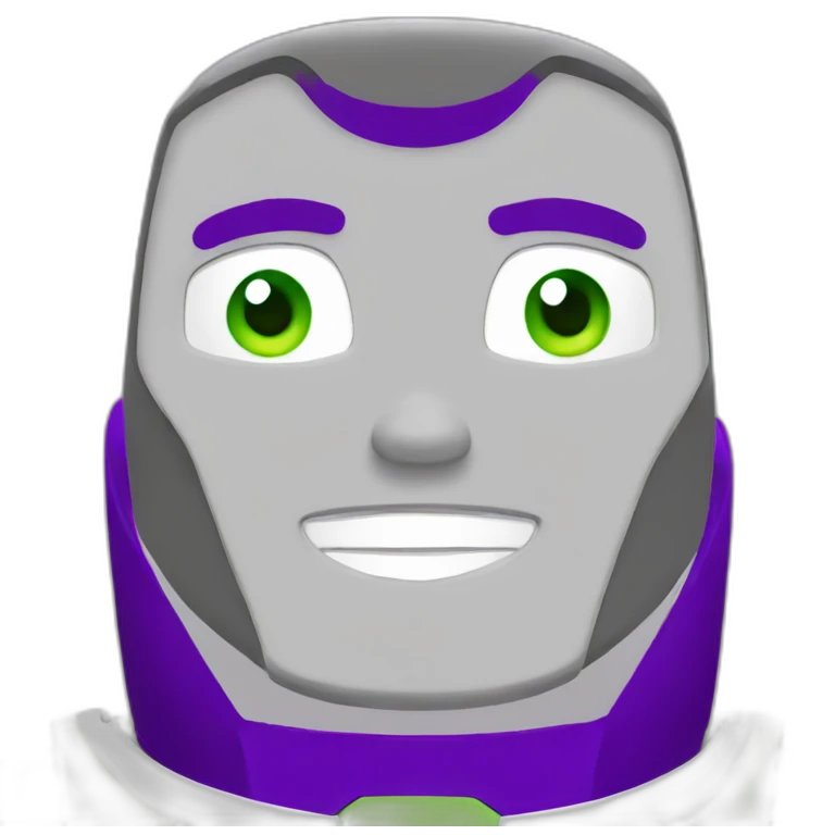 Buzz lightyear face emoji