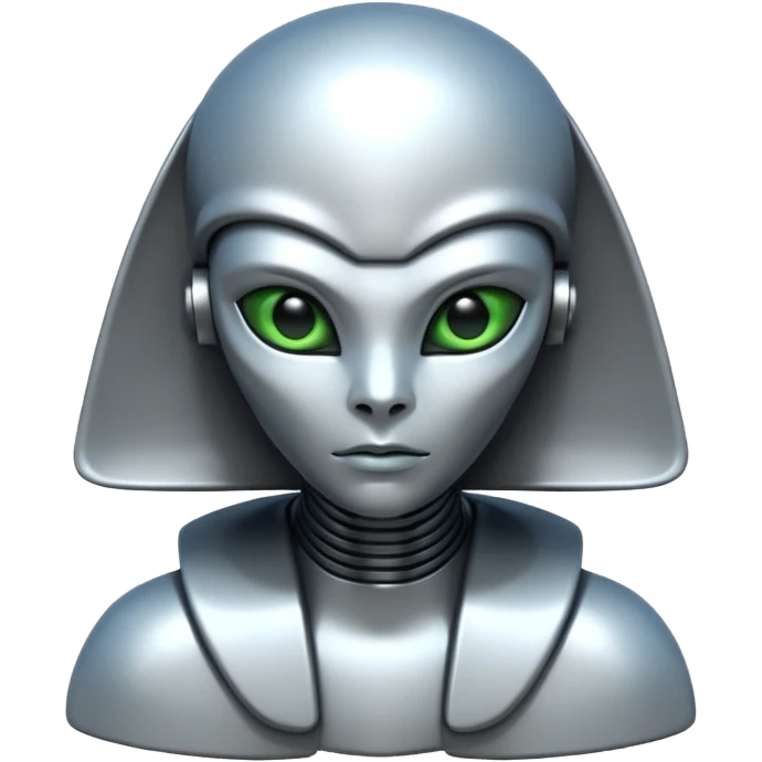 Alien sphinx emoji