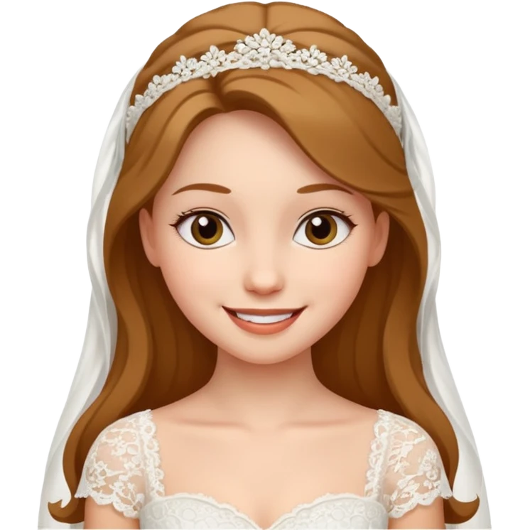 girl in wedding dress emoji