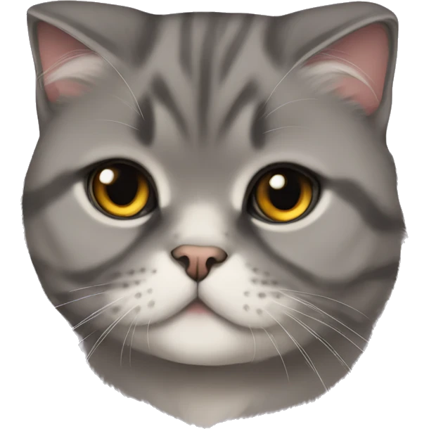 scottish fold cat emoji