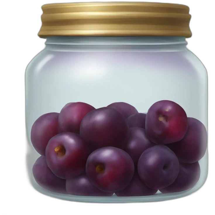 jar of vietnamese dried plum emoji