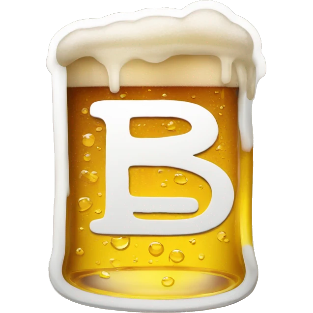 Letters zdr in beer emoji