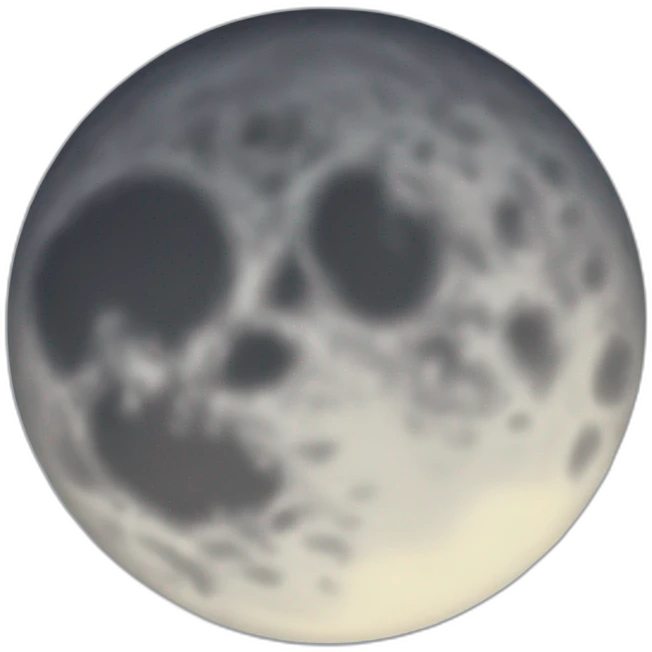 Moon emoji