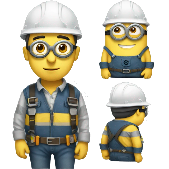 minion as an engineer emoji