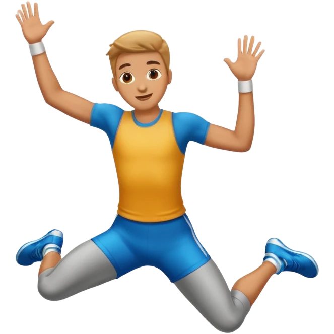 Jumping emoji