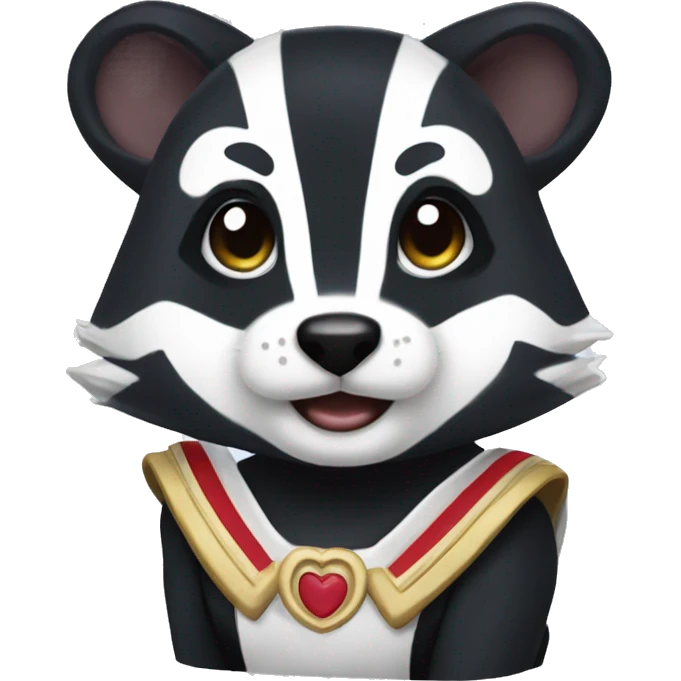 sailormoon badger emoji