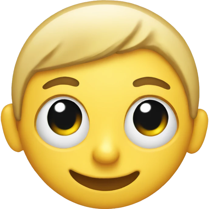 smile with big eyes emoji