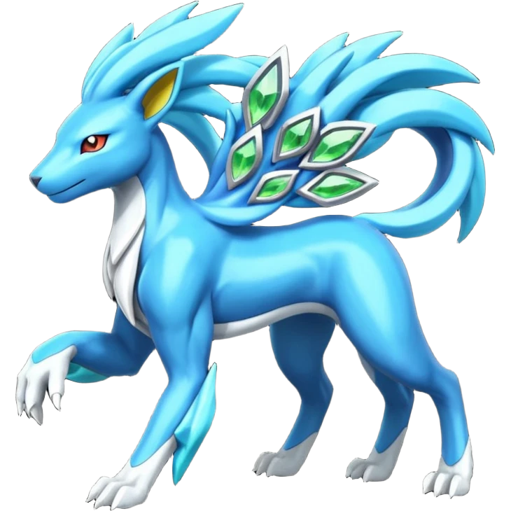 Manectric-Suicune-Zygarde-Helioptile-Heliolisk-fusion-hybrid-creature  emoji