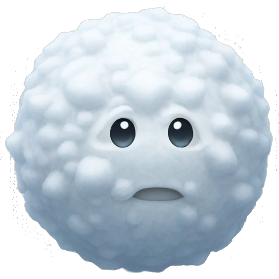 Giant Snowball emoji