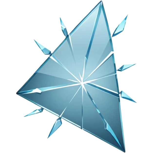 Broken glass emoji
