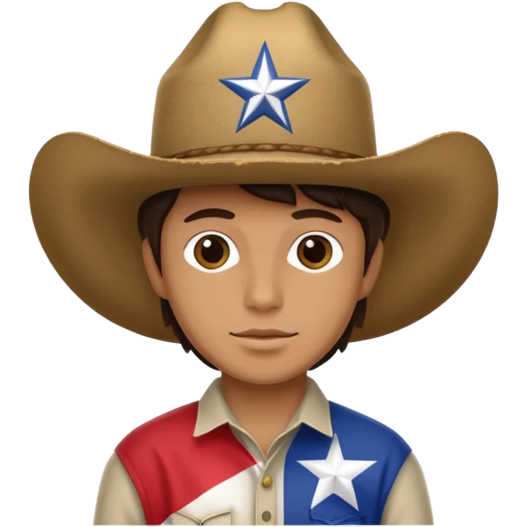 State of Texas smiley face cowboy hat emoji