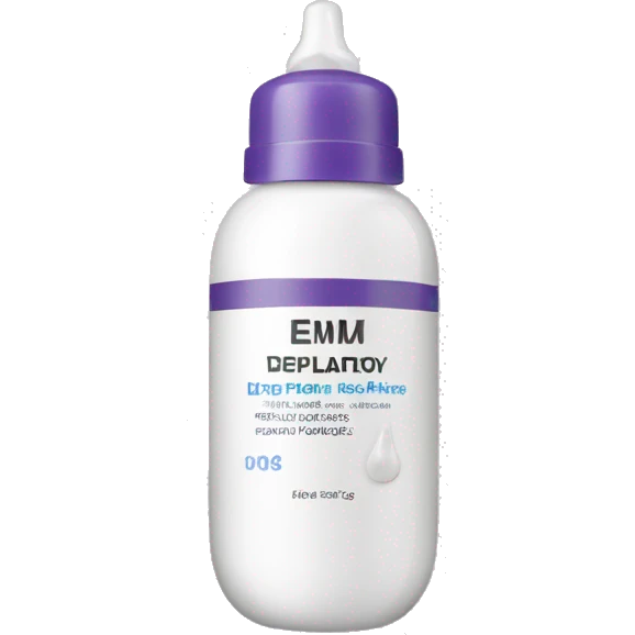 depilatory cream bottle emoji