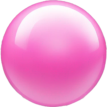 Pink Pool Ball emoji