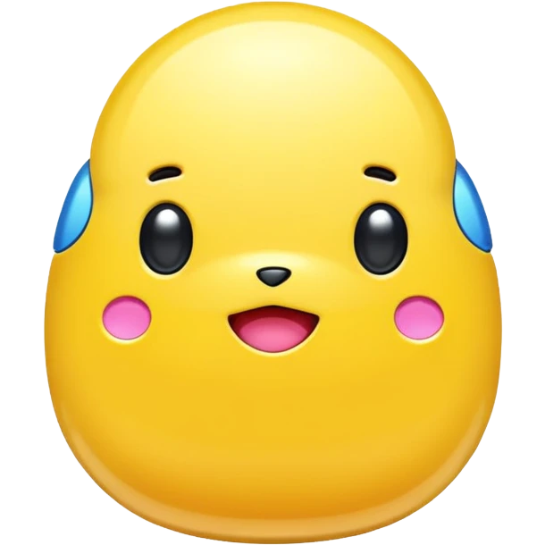 tamagotchi, minimal, clean, no text emoji