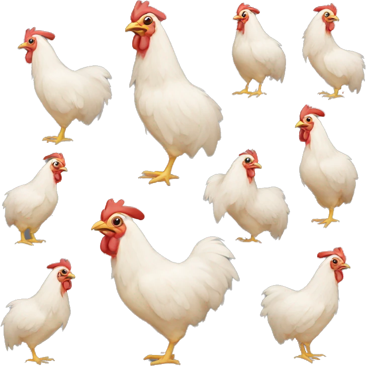 Chicken emoji