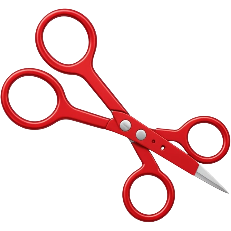 Red scisspr emoji