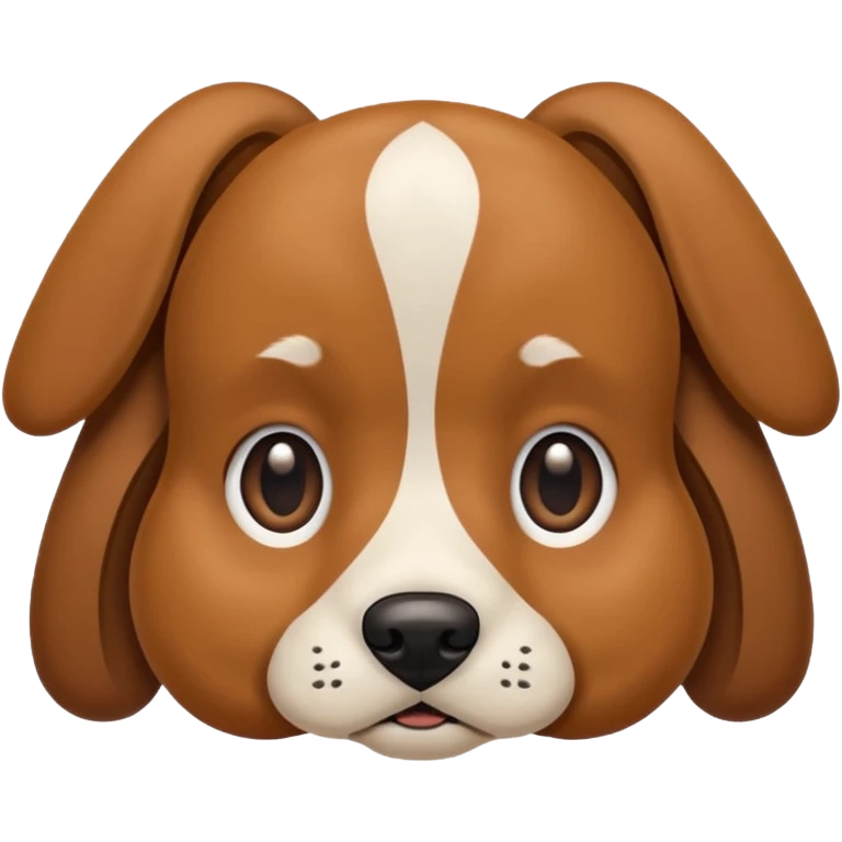Un perro emoji