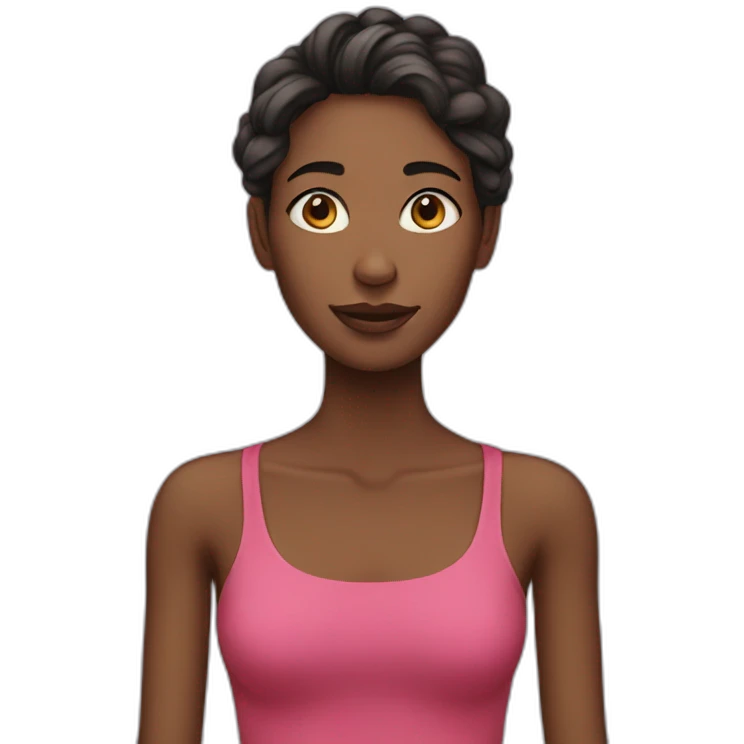 skinny woman emoji