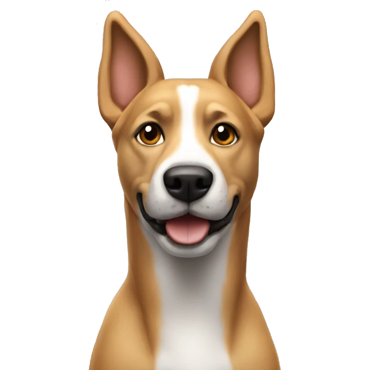 3d render dog emoji