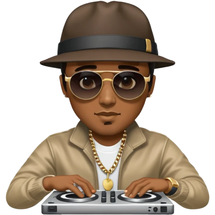 P Diddy DJing at a party emoji