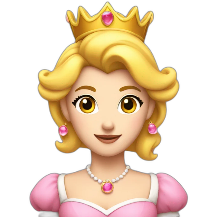 Princess peach emoji