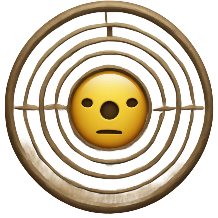 ancient bullseye emoji