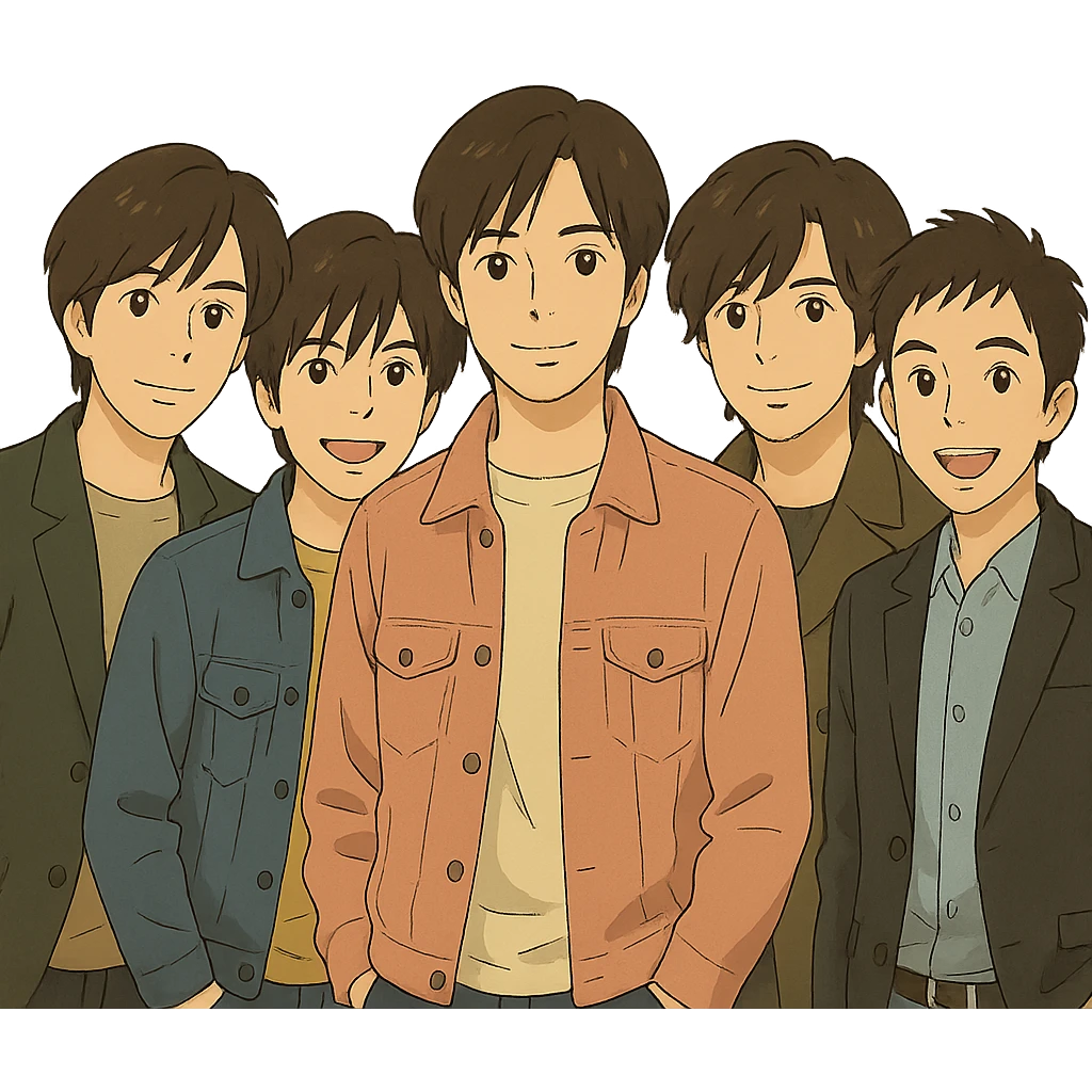 SS501 group portrait emoji