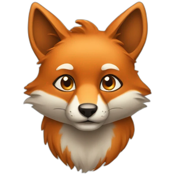 Renard qui fait un clin d oeil emoji