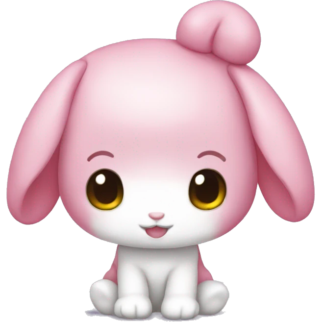 My Melody with lop-ear emoji