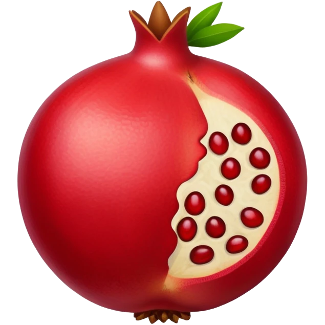 A pomegranate emoji  emoji