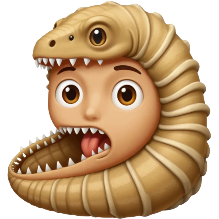 dune scarry only mouth sand worm emoji