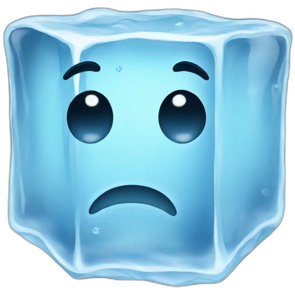 ice cubes emoji