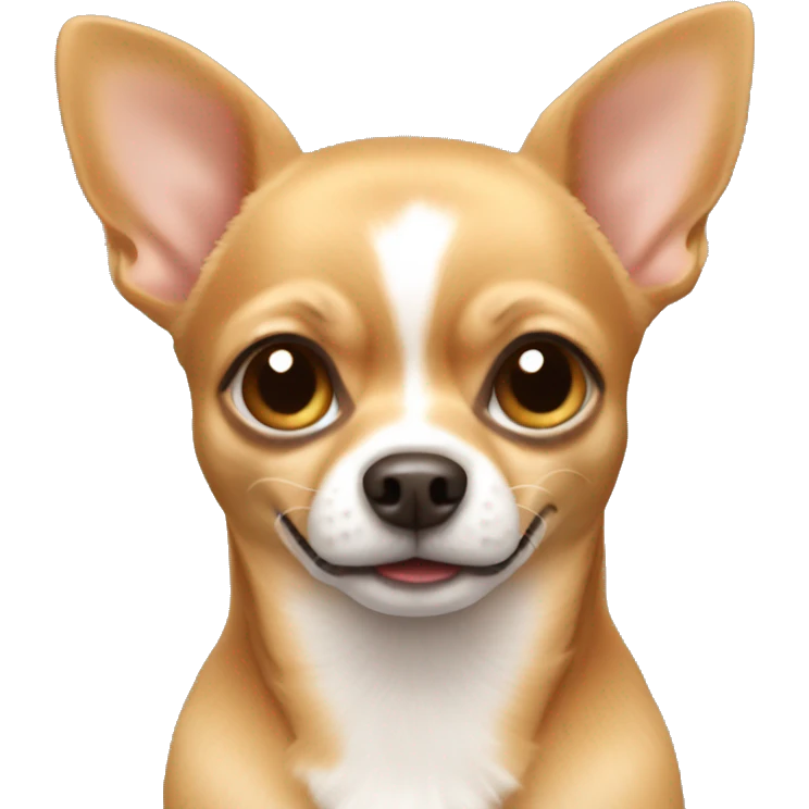 light brown chihuahua  emoji