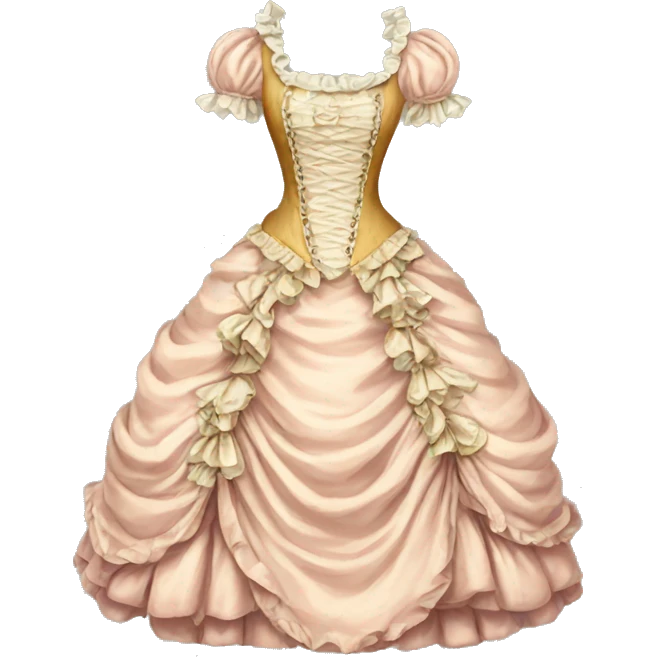 rococo dress emoji