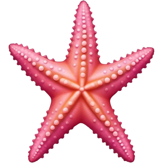 pink starfish emoji