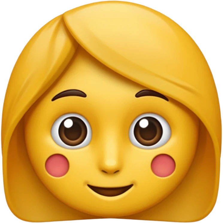 کیوت و صورتی emoji