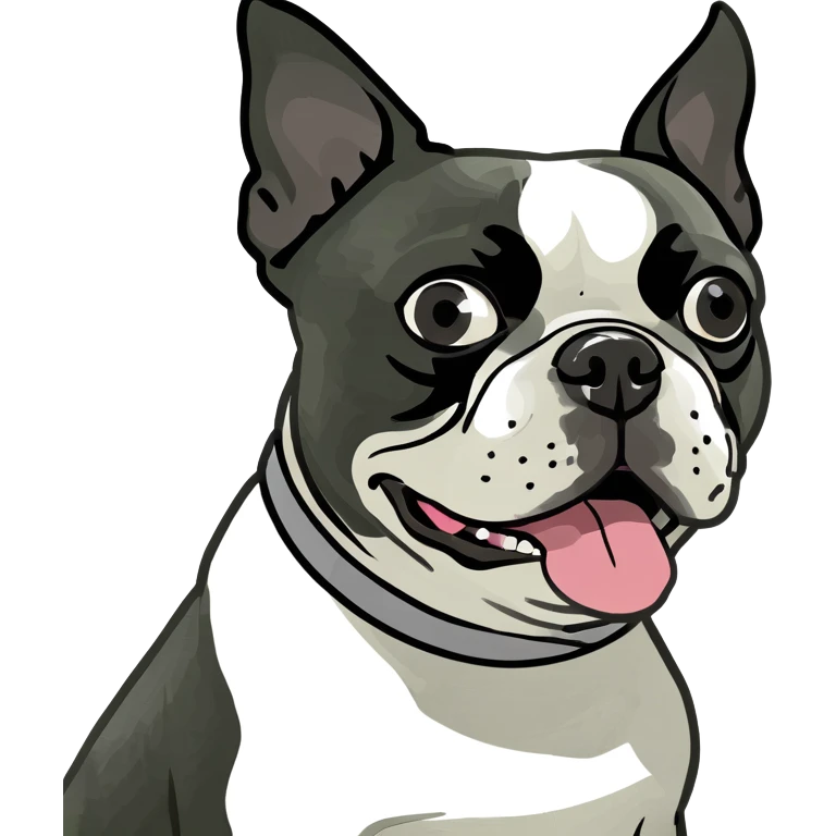 boston terrier emoji