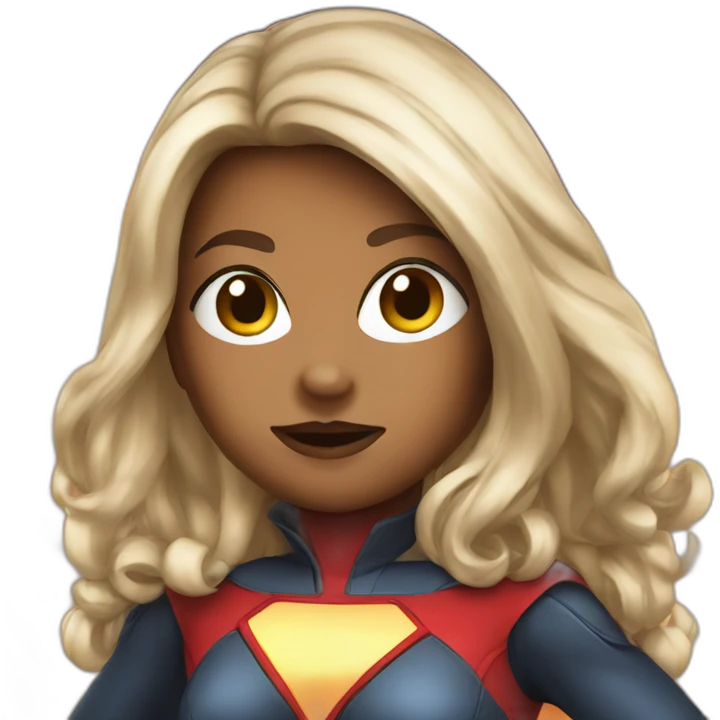 Fire Superheroine emoji