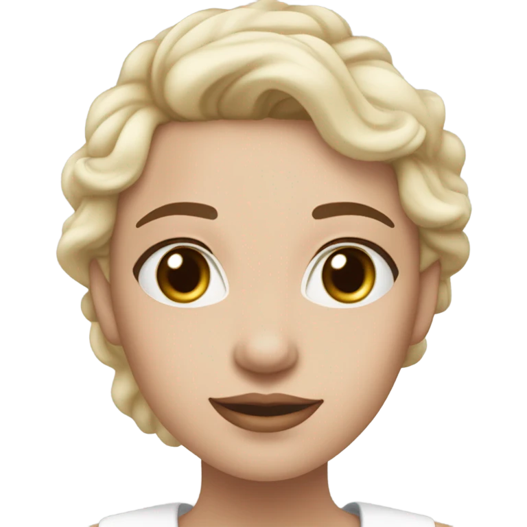New Year’s girl white Skin tone ￼￼ emoji