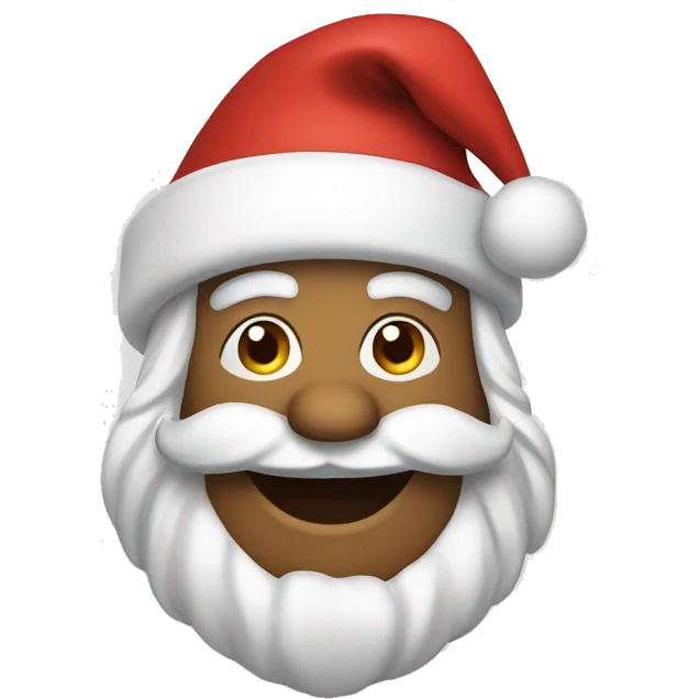 Santa that’s high emoji