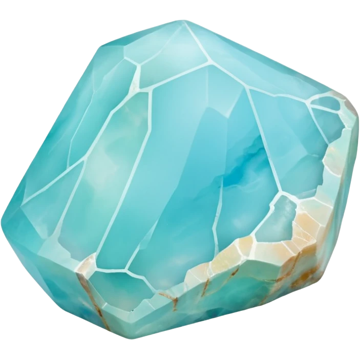 peruvian opal gemstone raw crystal emoji