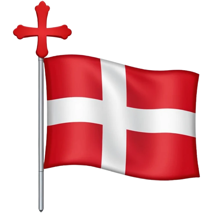 Le drapeau savoyard est de format rectangulaire. Il a un fond rouge légèrement plus foncé que le drapeau de la suisse, et une croix centrée atteignant les bords du drapeau. emoji