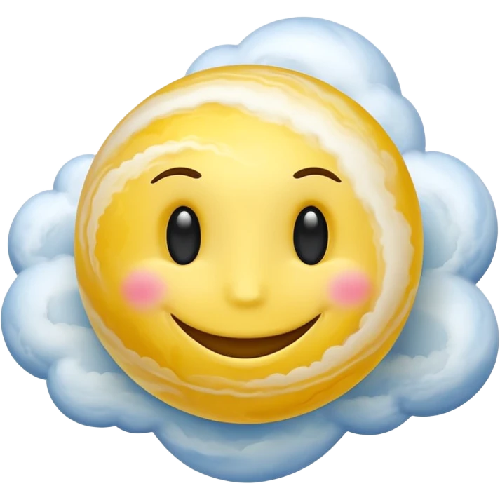 planet venus smiley face emoji