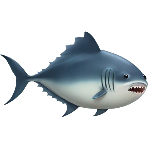 Mola mola fish emoji